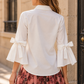 Crisp Bow Blouse