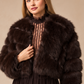 Copenhagen Faux Fur Cape Jacket