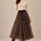 Aria Leopard Print Tulle Skirt