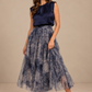 Toile De Jouy Tulle Skirt