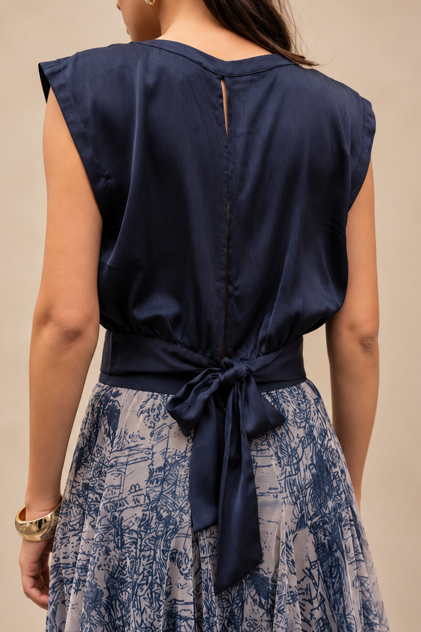 Maguie Back-Tie Top
