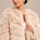 Short Faux Fur Jacket