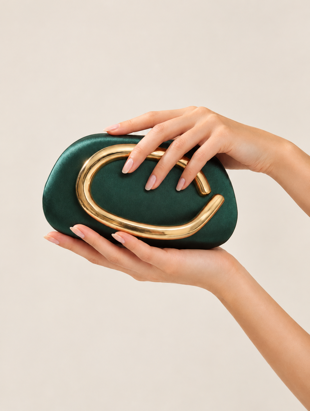 Oval Statement Purse