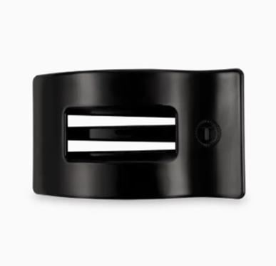Rectangle Flat Hair Clip | Jet Black