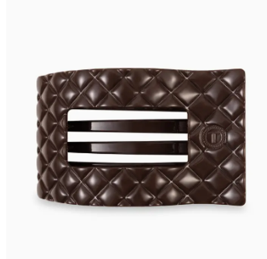 Flat Rectangle | Quilted Hair Clips