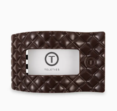 Flat Rectangle | Quilted Hair Clips