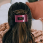 Rectangle Flat Hair Clip | Wild Side