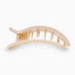 Round Flat Hair Clip | Almond Beige