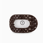 Flat Round | Quilted Hair Clips