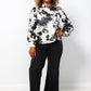 Floral Hilar Blouse-300 RTW TOP - LONG SLEEVE-FORMAL SOCIETY