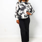 Floral Hilar Blouse-300 RTW TOP - LONG SLEEVE-FORMAL SOCIETY