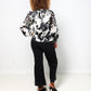 Floral Hilar Blouse-300 RTW TOP - LONG SLEEVE-FORMAL SOCIETY
