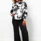 Floral Hilar Blouse-300 RTW TOP - LONG SLEEVE-FORMAL SOCIETY