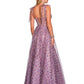 Floral Tulle Ballgown-999 FORMAL - PROM-FORMAL SOCIETY