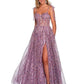 Floral Tulle Ballgown-999 FORMAL - PROM-FORMAL SOCIETY