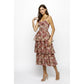 Floral Organza Midi Dress