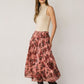 Floral Organza Skirt