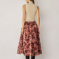 Floral Organza Skirt