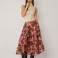 Floral Organza Skirt