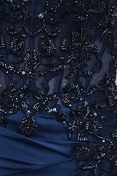 Off Shoulder Lace Corset Satin Ruched Homecoming Dress