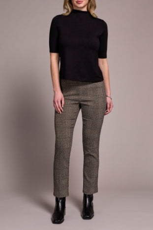 Funnel Neck Knit Top