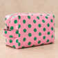 Pretty in Pink Makeup Bags