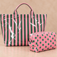 Pretty in Pink Makeup Bags