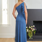 Gorgeous Jade Tiffany Chiffon Fit and Flare Gown - K258059-999 FORMAL - MOB-FORMAL SOCIETY