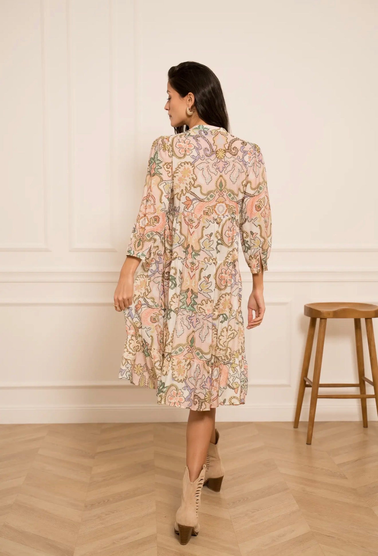 Sienna Shirt Dress Midi Length