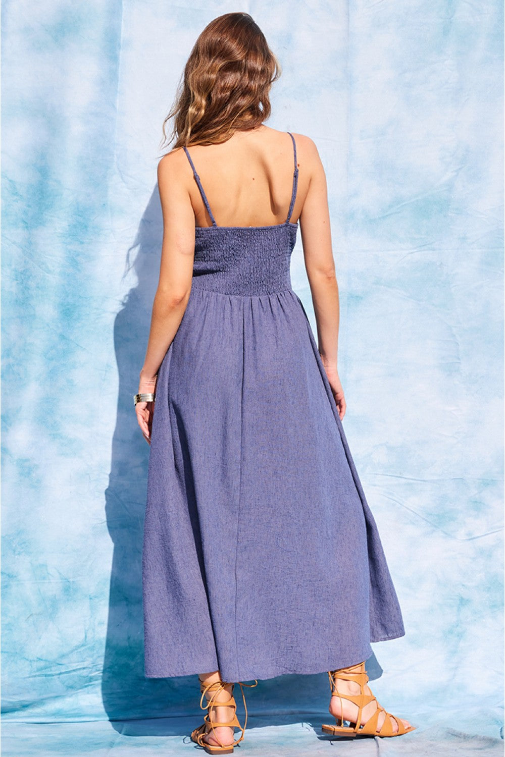 Atlanta Denim Maxi Dress