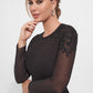K278022 Stylish Two Piece Ensemble with high Back and Asymmetrical Edge Top