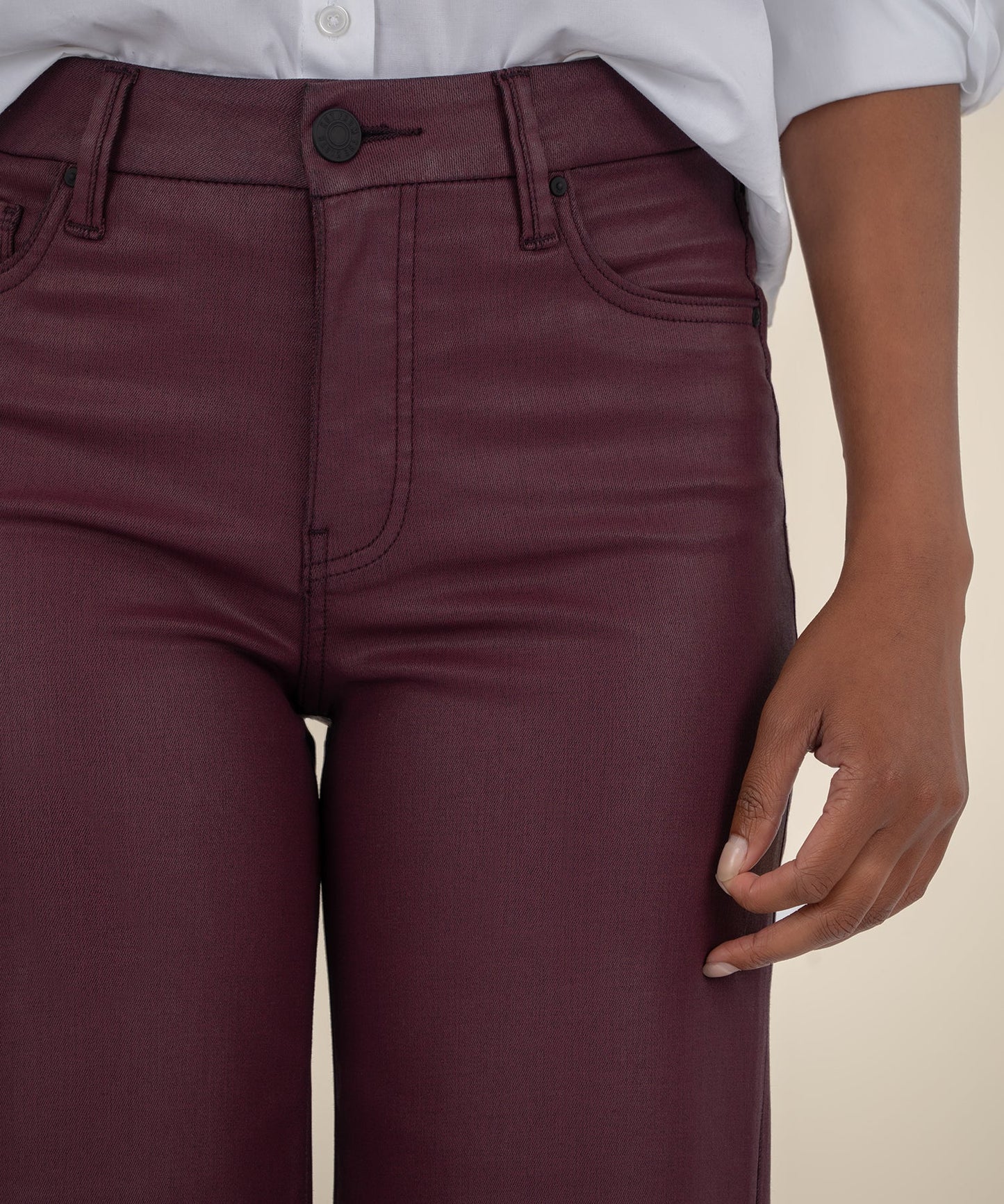 Meg High Rise Wide Leg/Wide Hem