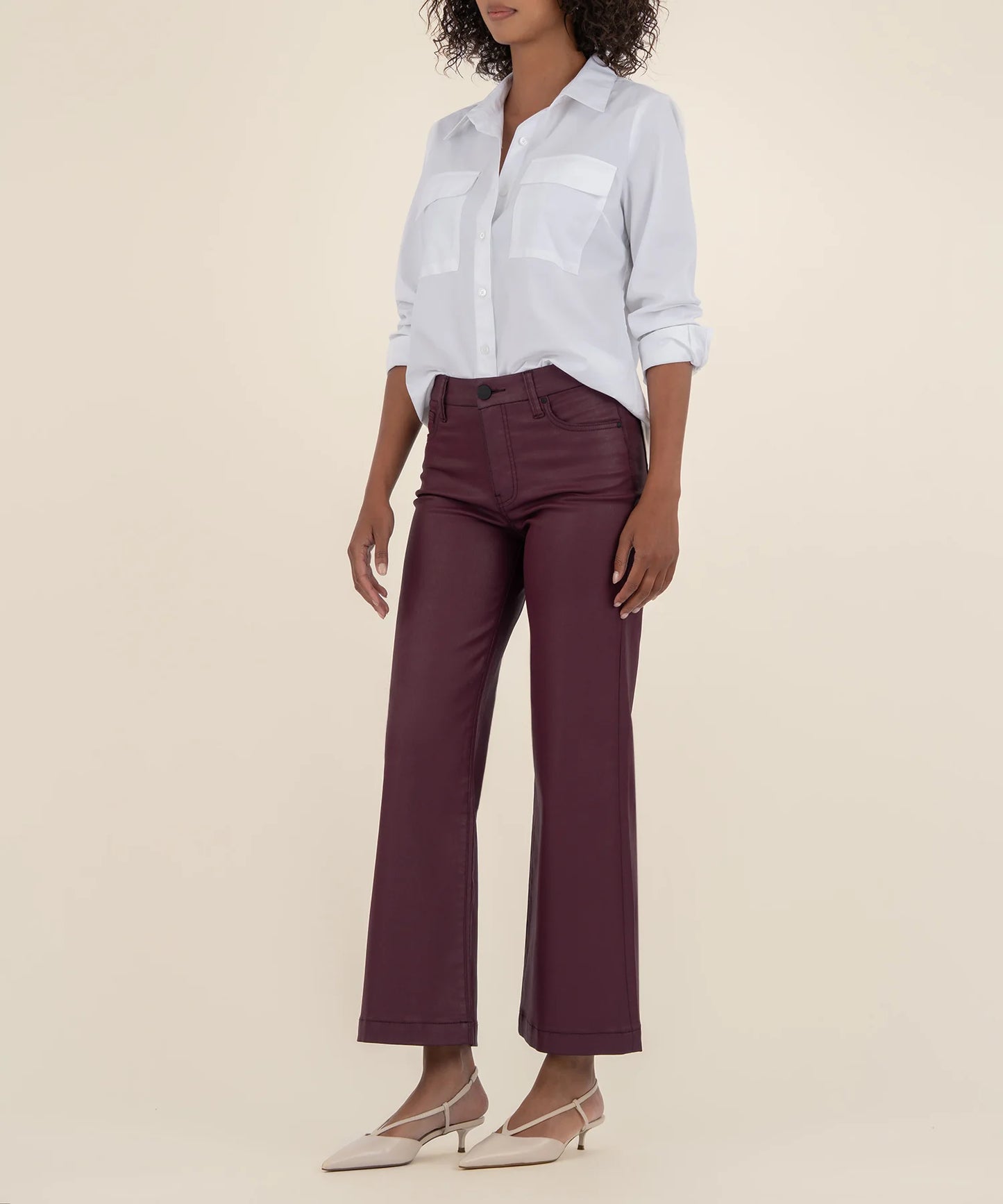 Meg High Rise Wide Leg/Wide Hem