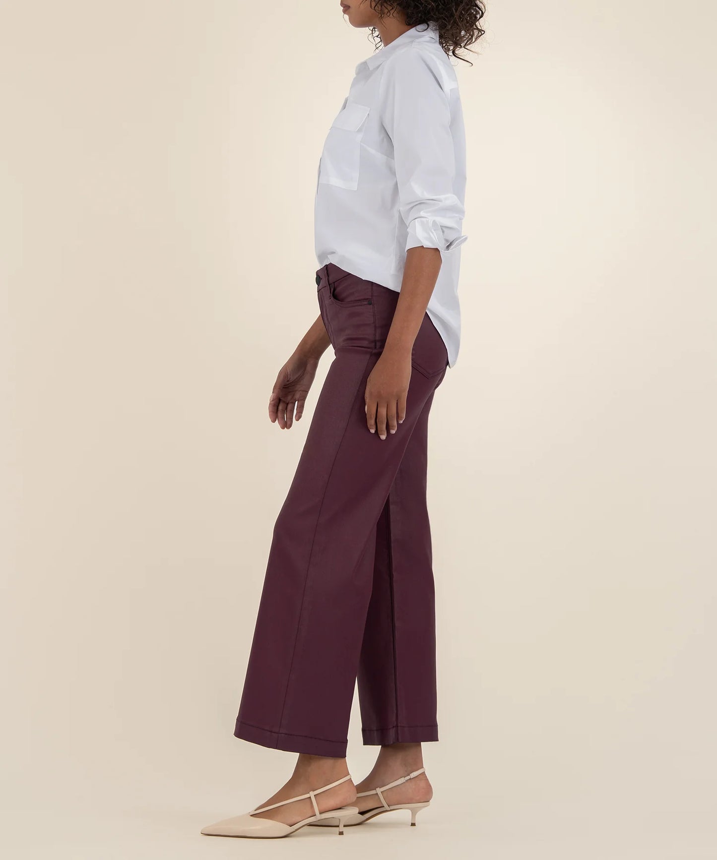 Meg High Rise Wide Leg/Wide Hem