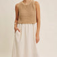 Khloe Two-fer Midi Dress