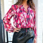 Kloe Puff Sleeve Blouse-300 RTW TOP - LONG SLEEVE-FORMAL SOCIETY