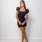 LONDON ORGANZA DRESS-100 FORMAL DRESS - MINI-FORMAL SOCIETY