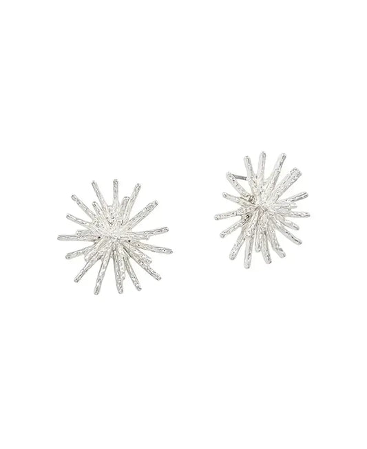 Large Spike Metal Post Earring-610 ACCESSORIES - EARRING-FORMAL SOCIETY
