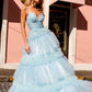 Lavender Tiered Ballgown-999 FORMAL - PROM-FORMAL SOCIETY