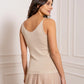 Lexi Shiny Tank Cami - Beige