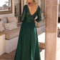 Mallory, a timeless masterpiece features a graceful V-neckline and luxurious chiffon-999 FORMAL - MOB-FORMAL SOCIETY