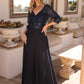Mallory, a timeless masterpiece features a graceful V-neckline and luxurious chiffon-999 FORMAL - MOB-FORMAL SOCIETY