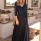 Mallory, a timeless masterpiece features a graceful V-neckline and luxurious chiffon-999 FORMAL - MOB-FORMAL SOCIETY