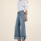 Meg Wide Leg Roll Up