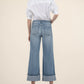 Meg Wide Leg Roll Up