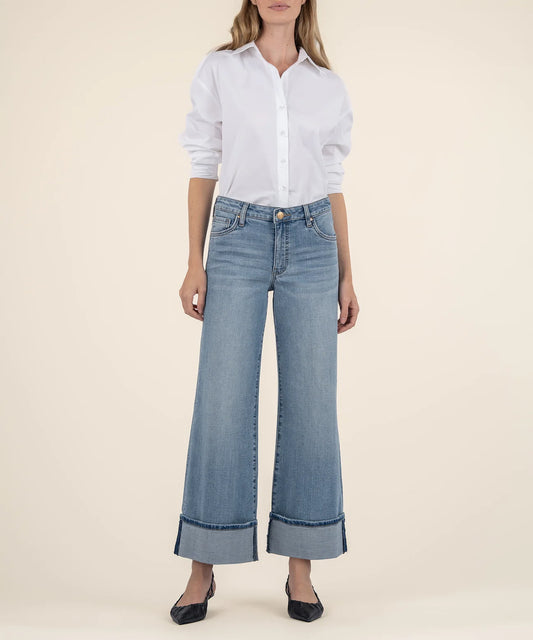 Meg Wide Leg Roll Up