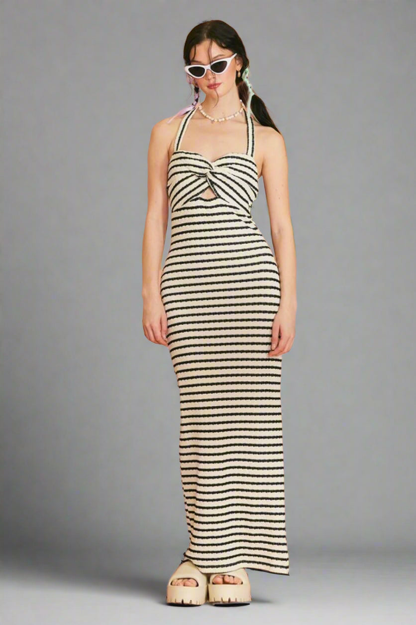 Mia Halter Dress-110 RTW DRESS - MAXI-FORMAL SOCIETY