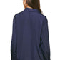 Navy Button Down Blouse-300 RTW TOP - LONG SLEEVE-FORMAL SOCIETY