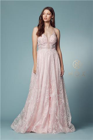 PINK PROM DRESS-999 FORMAL - PROM-FORMAL SOCIETY