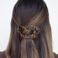 Round Flat | Tortoise Hair Clip